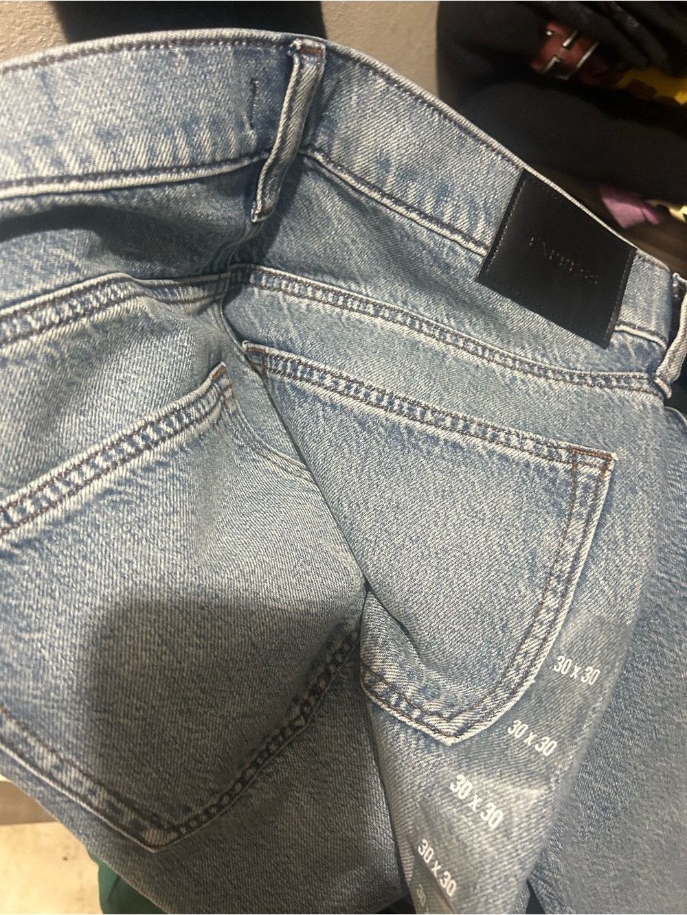 Express Light Blue Denim Jeans